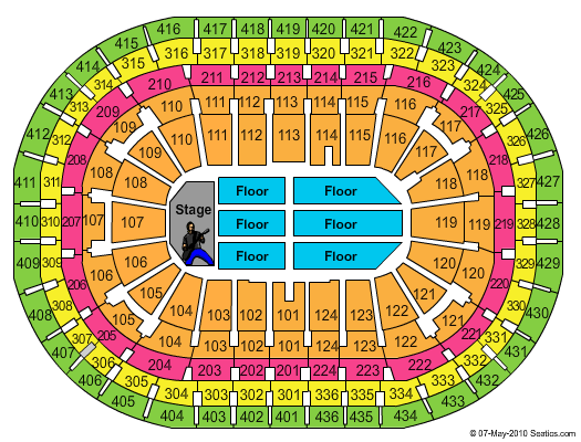 Centre Bell Roger Waters Seating Chart